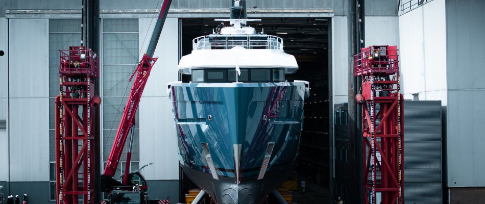 Damen Yachting has launched their latest Amels 60 from the Amels facility in Vlissingen, Netherlands. This marks the debut of the sixth vessel, hull number 6006, in the Amels Limited Edition design series.