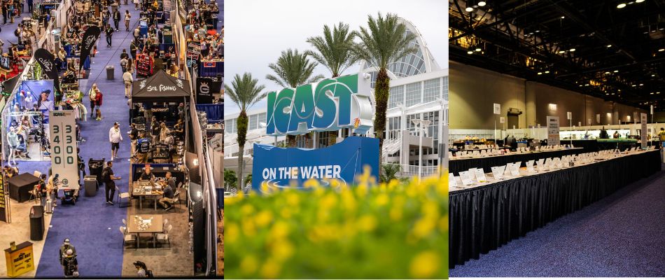 ICAST, the largest sportfishing tradeshow in the world, will host its 67th convention in Orlando, FL July 16-19, 2024.
